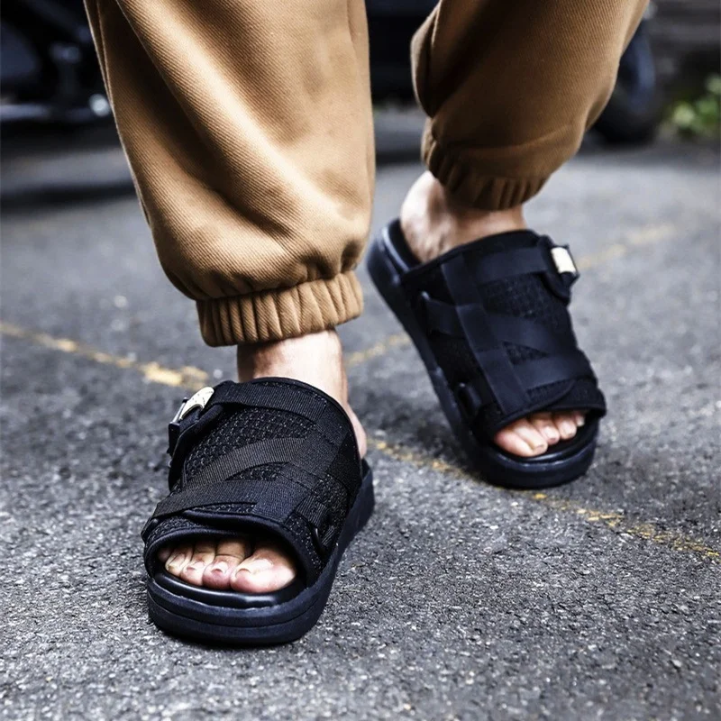 Рождество 2024 летние шлепанцы светоотражающие мужские спортивные для отдыха на