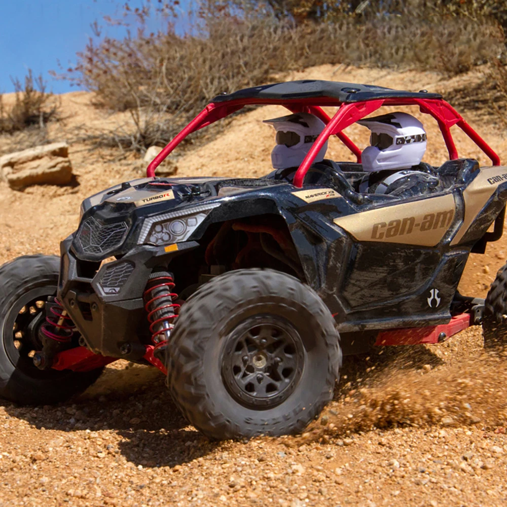 Фото Модель радиоуправляемого внедорожника AXIAL AX90069 UTV 1/18 4WD, электрическая Игрушечная модель гусеничного автомобиля с батареей №3