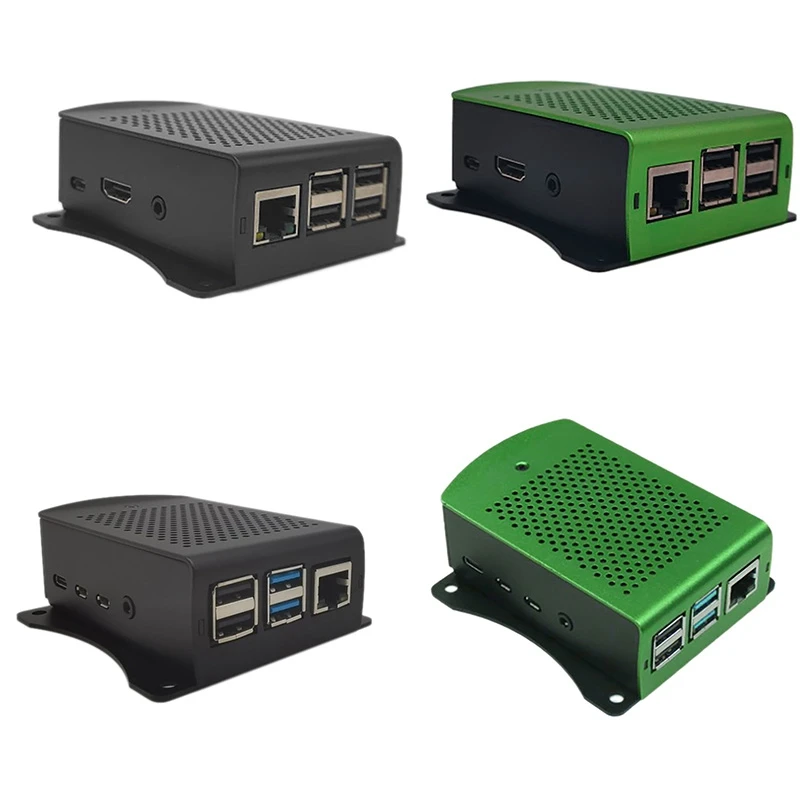 

For Raspberry Pi Aluminum Alloy Cooling Shell Heat Dissipating Metal Case Box