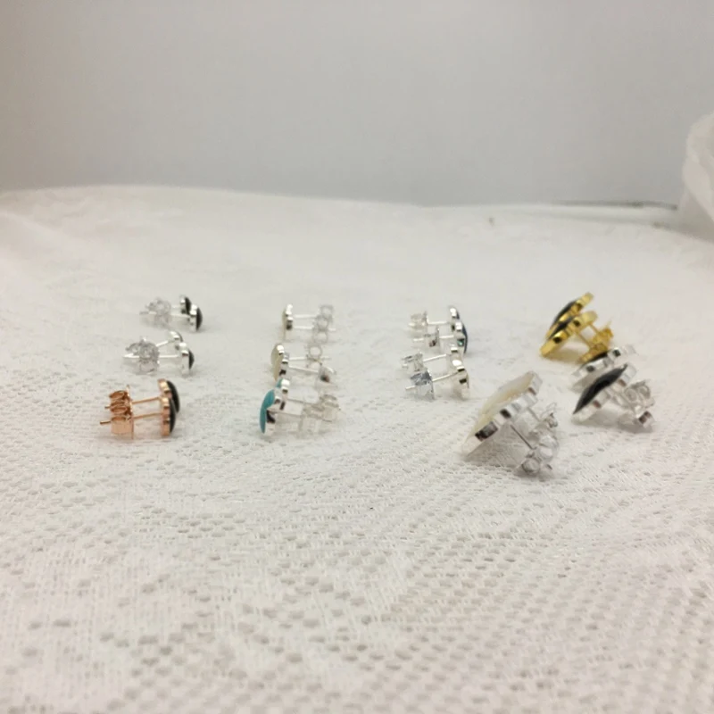 

TUSS Spanish Quality New S925 Cute Bear Earrings, Simple Girls' Fashion Jewelry, Suitable For Romantic Gifts For Girlfriends