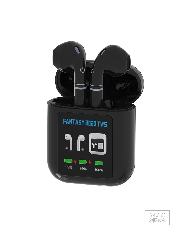 

Bluetooth Headset ANC Wireless TWS LCD Screen Support Bluetooth Waterproof and Noise Reduction Headset