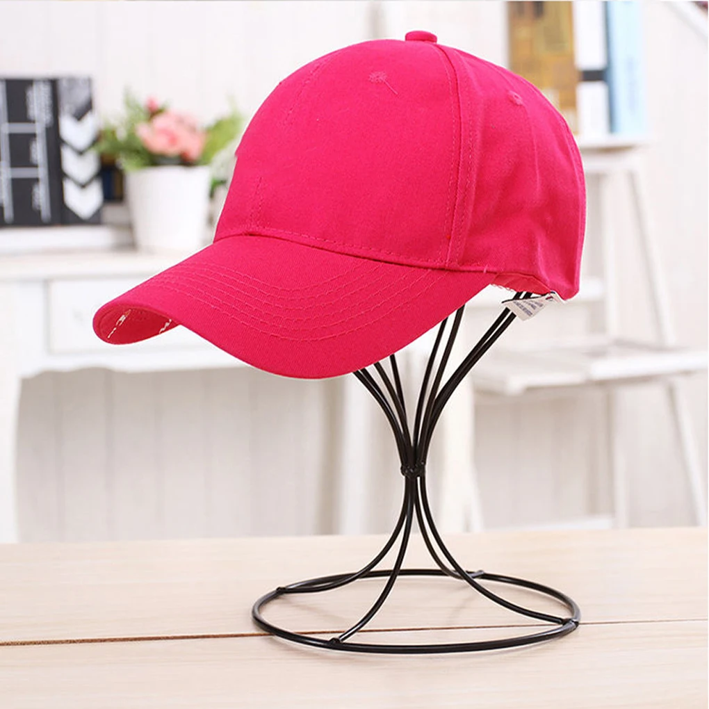 

Modern Metal Hat Stands Hollow Wig Hairpiece Stable Caps Holder Lantern Shape Headwear Storage Rack Organization White