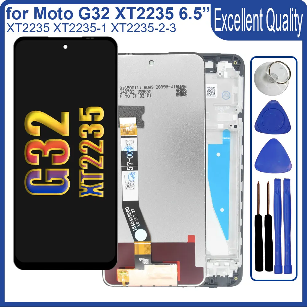Новый ЖК-дисплей для Motorola Moto G32 2022г. ‎ XT2235 с сенсорным экраном в сборе XT2235-2 замена