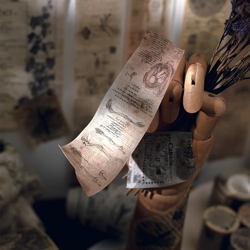 Наклейки в европейском винтажном стиле с рисунком растений декоративная