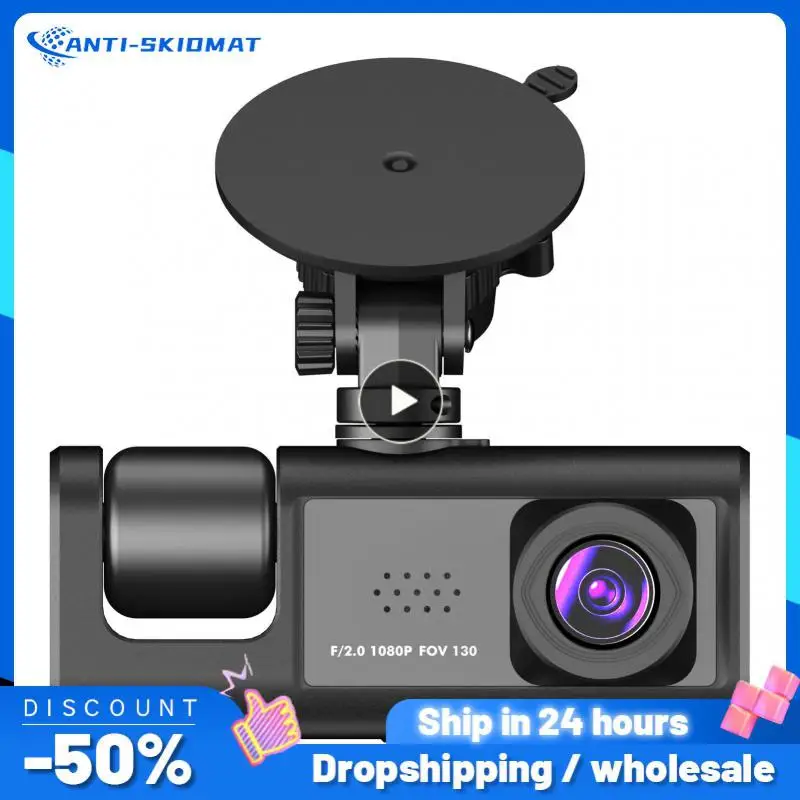 

1/2/3PCS Auto Recorder 2.0-inch Cycle Recording Car Dash Cam Motion Detection Dash Camera Car Accessories Video Recorder