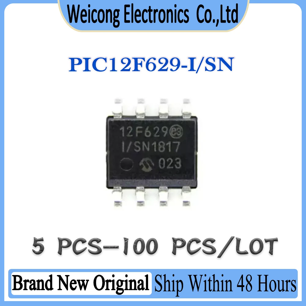 

100% Brand New Original PIC12F629-I/SN PIC12F629-I PIC12F629 PIC12F62 PIC12F6 PIC12F PIC12 PIC1 PIC PI IC MCU Chip SOP-8
