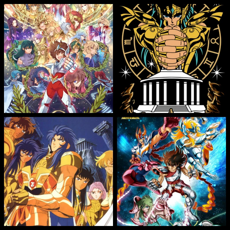 

Набор для алмазной вышивки «сделай сам» Bandai 5D аниме Saint Seiya, вышивка крестиком, мозаика на стену ручной работы, декор для гостиной