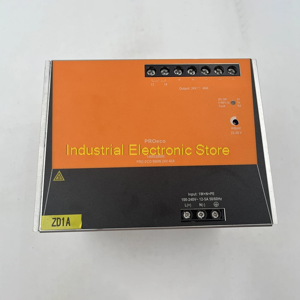 Импульсный источник питания для Weidmuller PRO ECO 960W 24V 40A 1469520000