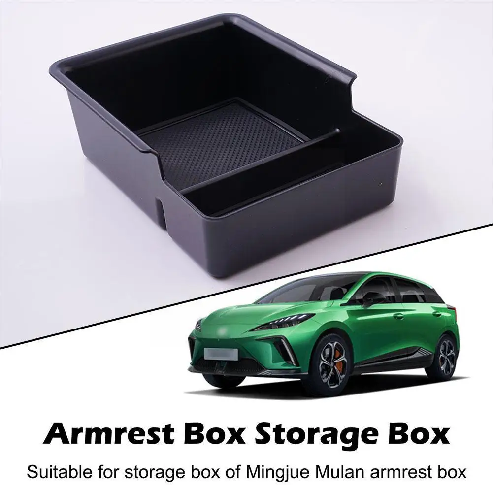 

Car Central Armrest Storage Box For MG 4 MG4 EV EH32 MuLan 2022 2023 2024 Center Console Organizer Containers Tray Accessor U7Q4
