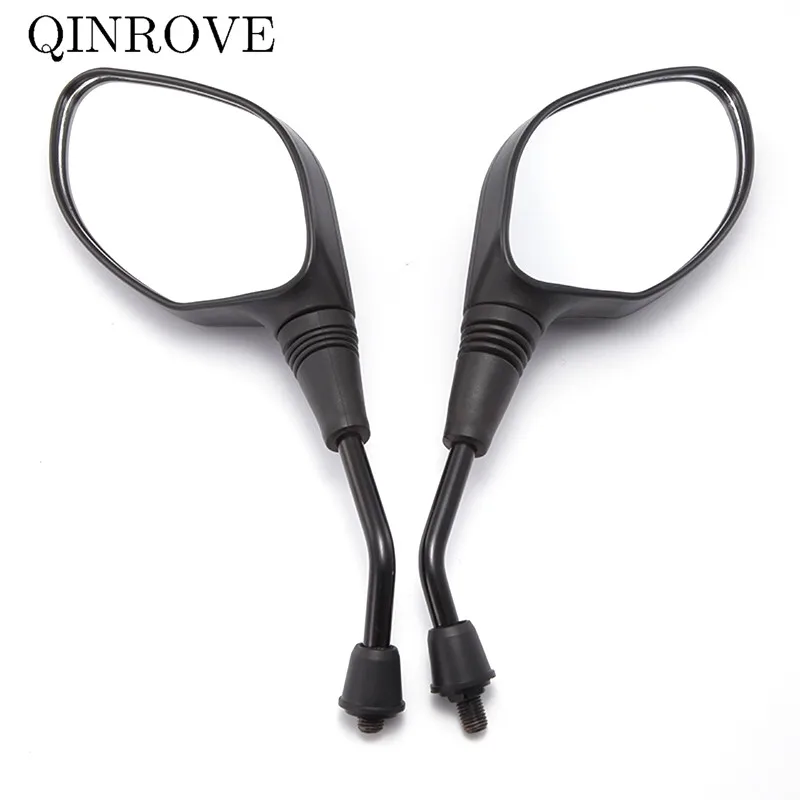 Мотоциклетные аксессуары универсальные черные боковые зеркала заднего вида ABS 8