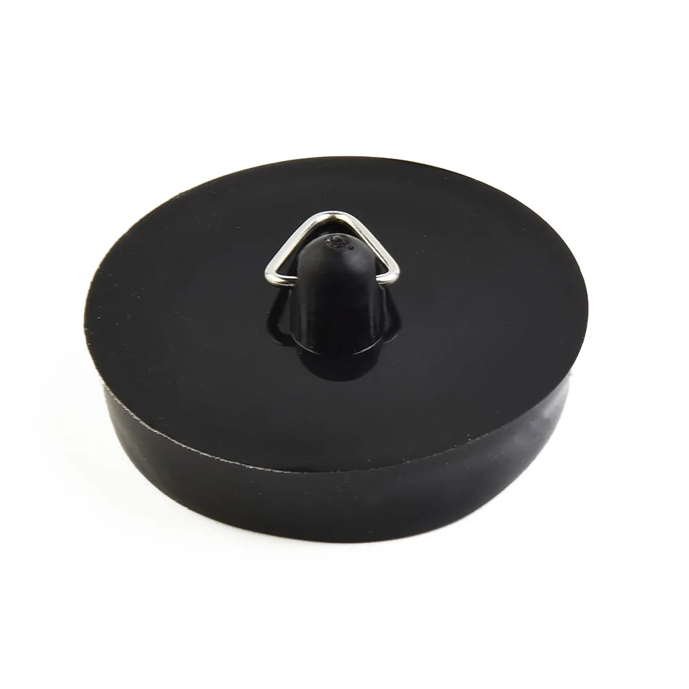 

Bathroom Bathtub Drain Stopper Fittings Bath Replacement Rubber Rubber Sink Plug With A Hanging Ring Accessories