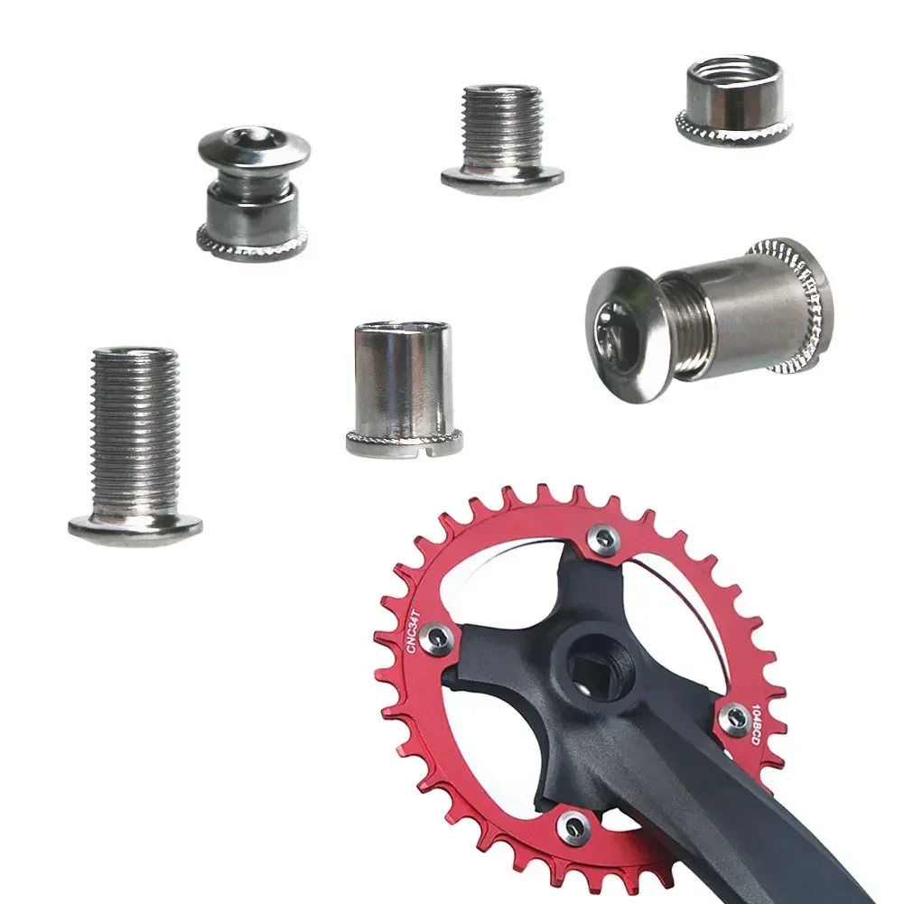 5 шт. винты для велосипедной звездочки MTB из нержавеющей стали
