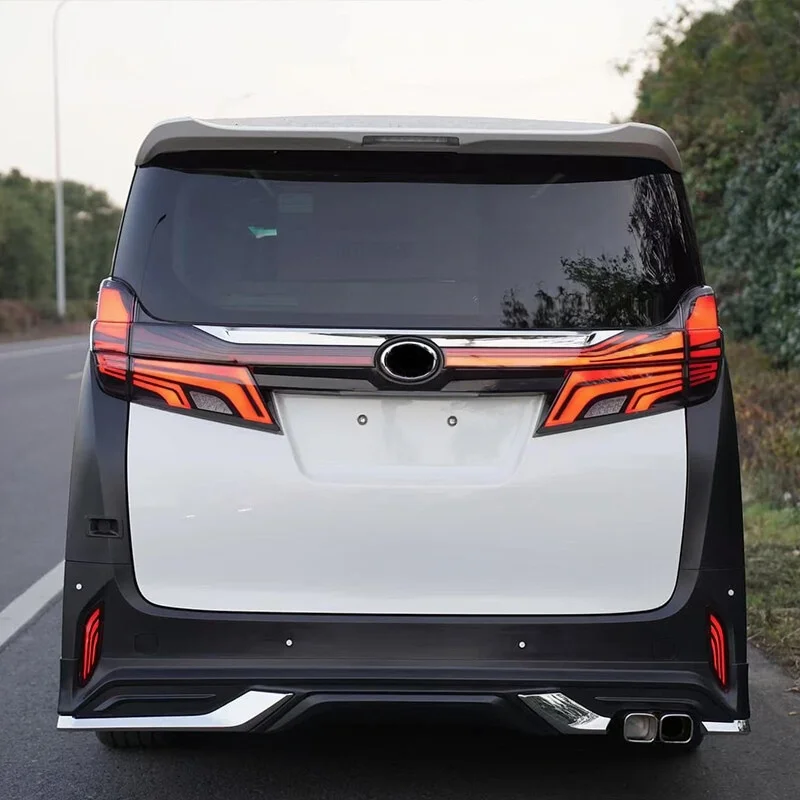 Фото Комплект обвесов серии 40 для Alphard 2015-2023: обновление бампера, капота и светодиодных фар (для серий 30 и 35) №3