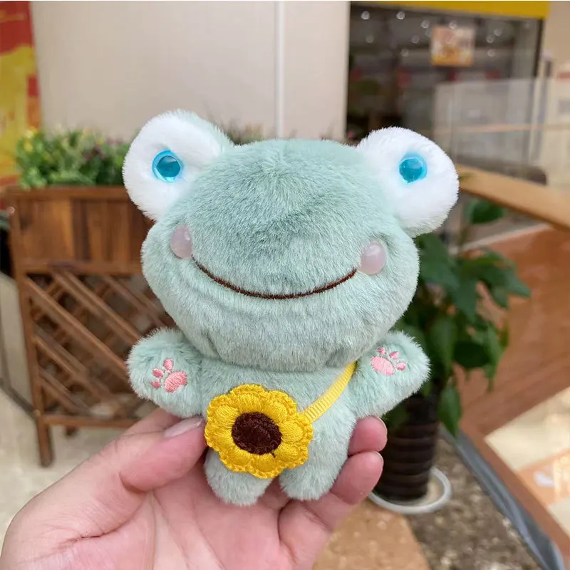 

Creative Star Same Frog Plush Pendant New Cute Plush Exquisite Funny Soft Decorate Keychain Couple Christmase Birthday Gift