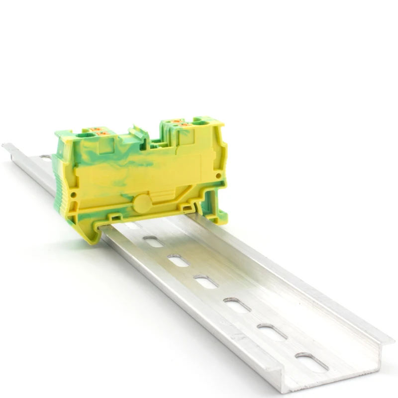 10 шт. заземляющие клеммы пт 4 ПЭ для Din-рейки |