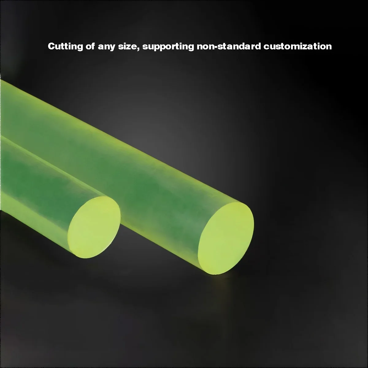 Полиуретановый стержень/твердый стержень из говяжьего сухожилия/пуклый диаметр