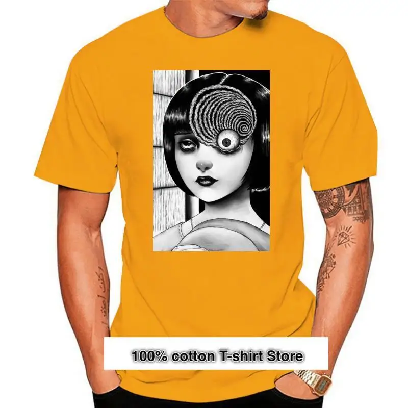 

Camiseta de Anime японская пленка ужасов дзумаки Junji Ito, 2020