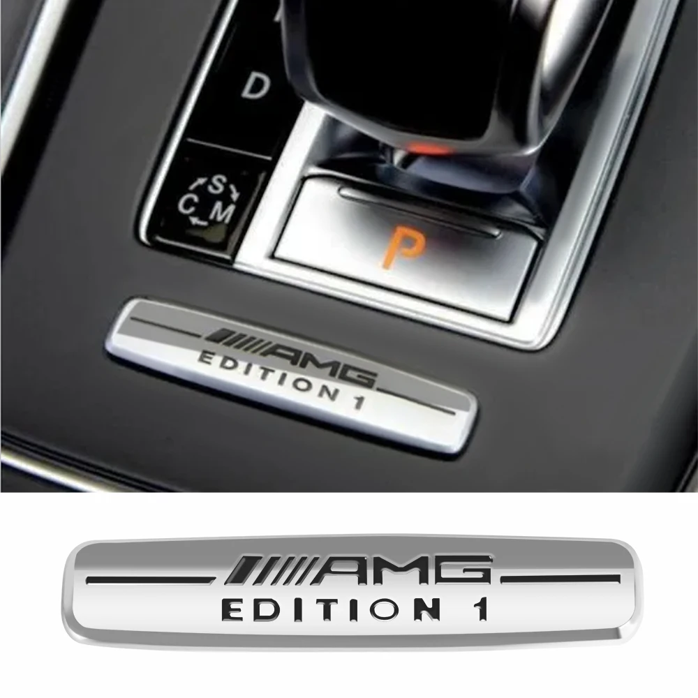 1 шт. металлическая 3d задняя буквенная эмблема наклейка на багажник для Mercedes benz AMG
