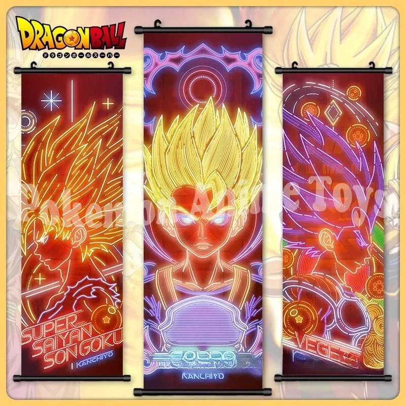 Печать на холсте Dragon Ball Картина Гоку Настенное искусство Кефир Картины Frieza