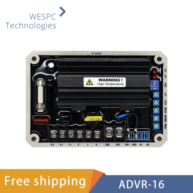 Генератор ADVR-16 AVR Промежуточная частота 400 Гц Аналоговый цифровой автоматический