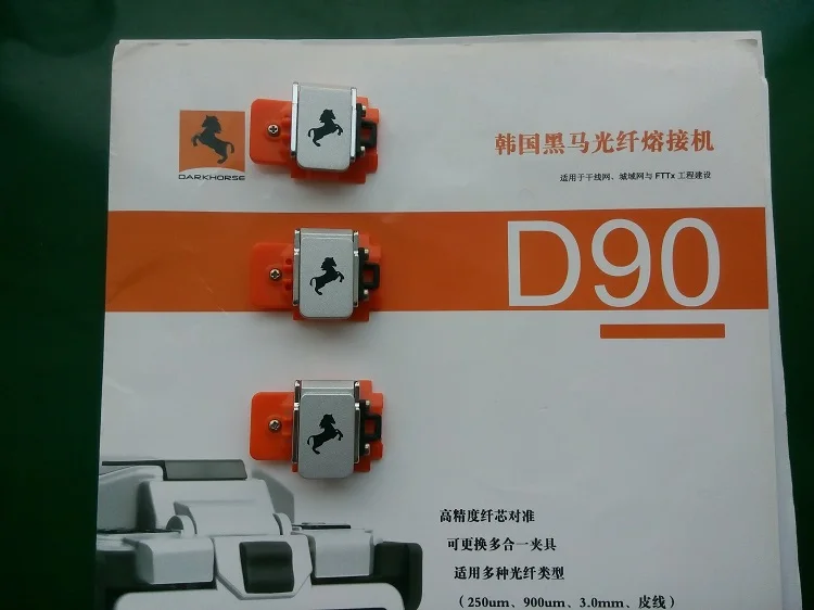 Original Korean Black Horse Welding Machine Fixture D19 D90S Single Core Leather Wire Pigtail Three-in-one Splint Free Shipping