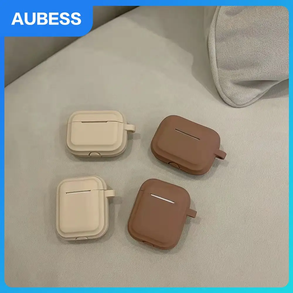 

Silicone Headset Cover Drop-proof Earphone Case Stable Anti Fall For Airpods Series Protective Case 1 Pcs Convenient