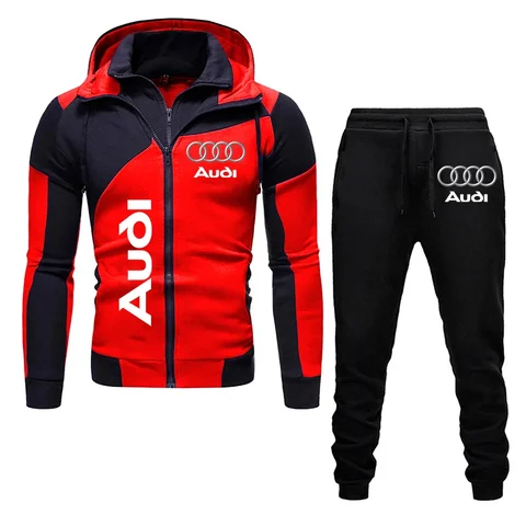Мужские спортивные штаны и толстовка Audi Track And Field Athlete