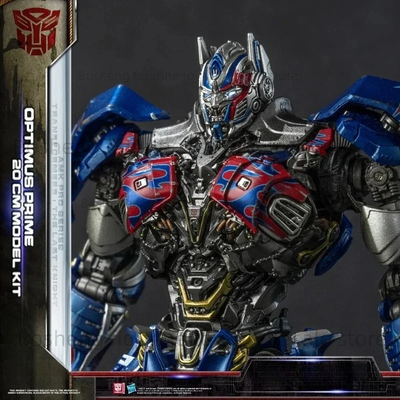 Фото YOLOPARK Transformed Toys: The Last Knight AMK PRO Series 20 см Optimus Prime Модель Комплект Фигурки Игрушечный Робот Подарок №2
