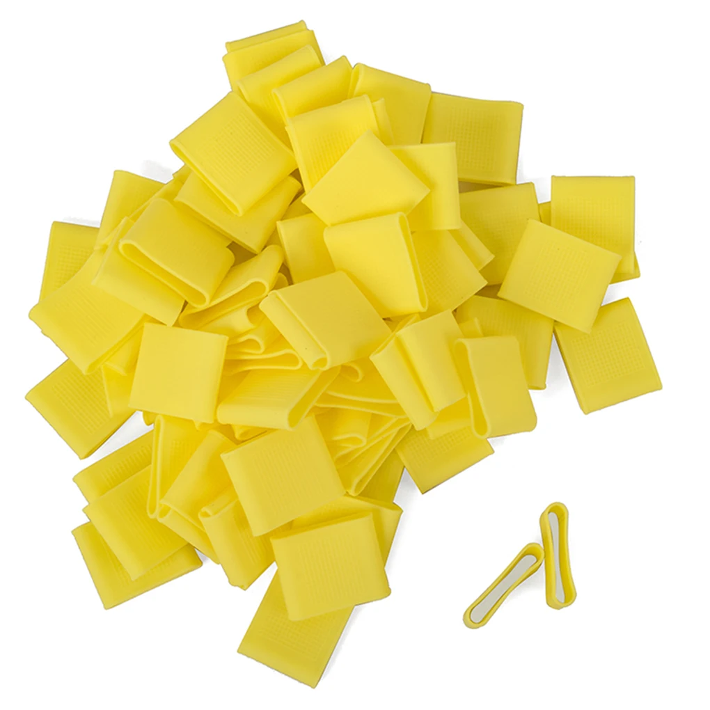 

Набор из 50 вкладышей для пальцев, силиконовый защитный бандаж для суставов, укулеле, аксессуары для электрогитары, музыкальных инструменто...