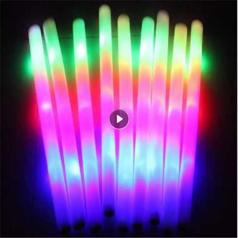 

5 шт. светодиодная светящаяся палочка разноцветная светящаяся трубка светящаяся пена палочка светящаяся в ночное время концерт флуоресцен...