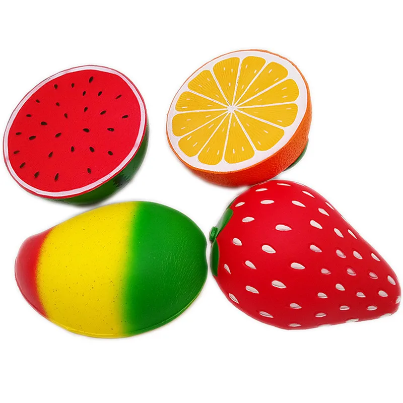

Artificial Fruit Ornament Fake Food Simulation Watermelon Orange Strawberry Mango Kindergarten Kitchen Lifelike Fruits Toys