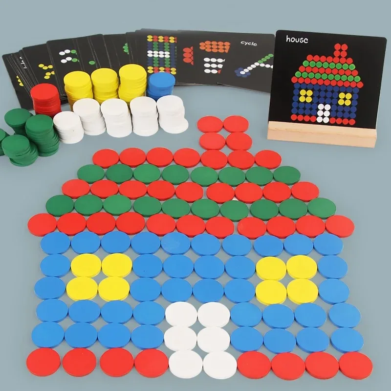 260 шт. детский деревянный пазл