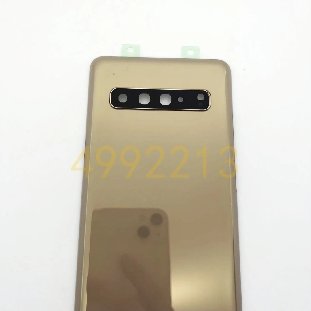 Стеклянная крышка батарейного отсека для Samsung Galaxy S10 5G G977 G977F версия задняя