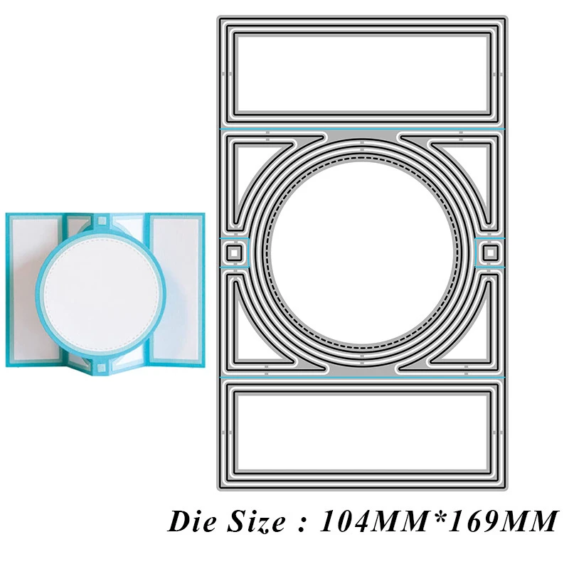 

Круглый круглый свободный лист поздравительная открытка комбинированное ремесло металлические пресс-формы вырезанные формы 2022 Новое пост...
