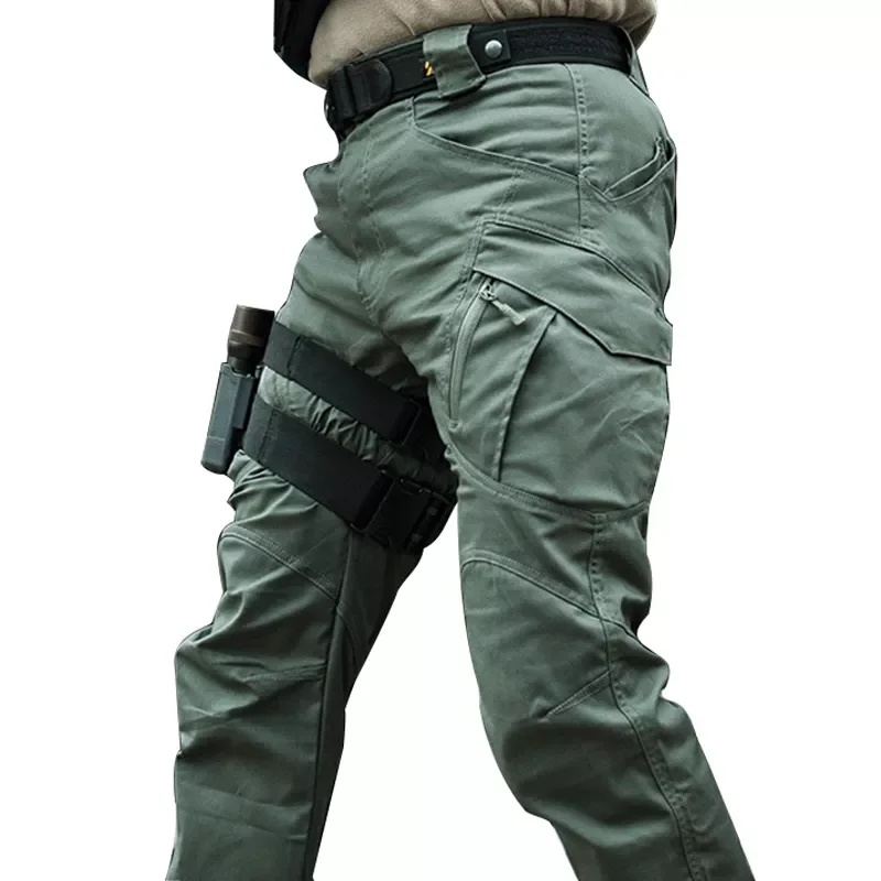 

Брюки-карго мужские армейские, военные тактические штаны, водонепроницаемые износостойкие, много карманов, повседневные, 5XL