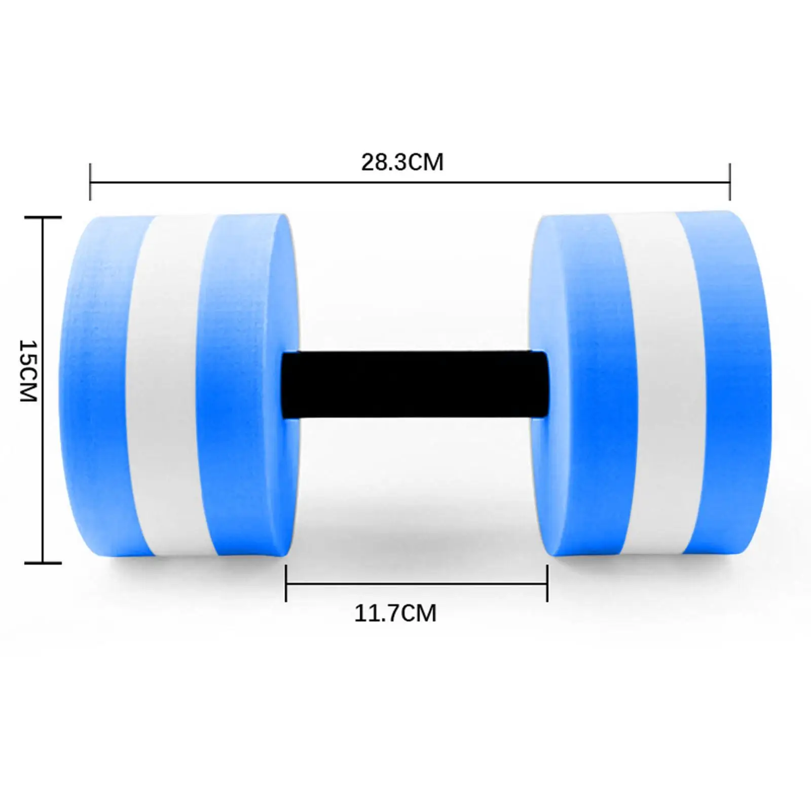 Гантели для водных упражнений взрослых и детей мягкая подкладка брикет плавания