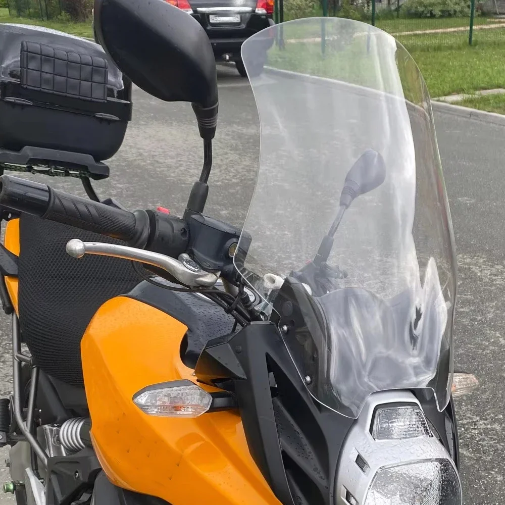

Для Kawasaki KLE650 KLE 2010 2011 2012 2013 Versys 650 лобовое стекло мотоцикла туристический экран ветровые дефлекторы обтекатель