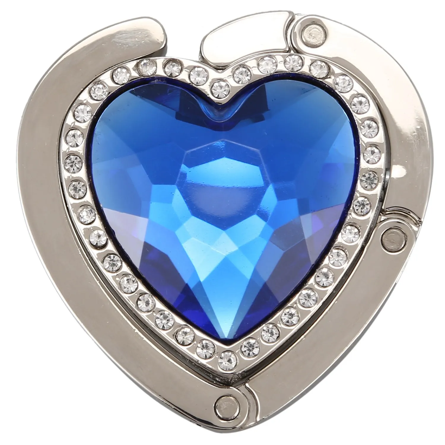 

Heart-Shape Foldable Purse Hanger Hook Holder