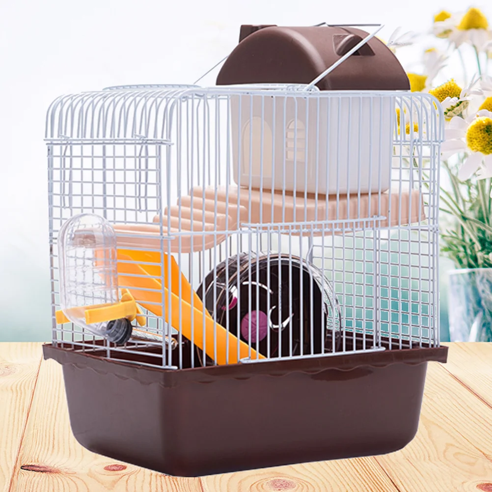 

Pet Cage Hamster Cages House Villa Hasmter Dwarf Carrier Pets Chinchilla Outdoor Houses Cats Dogs Water Bottle An Aquarium