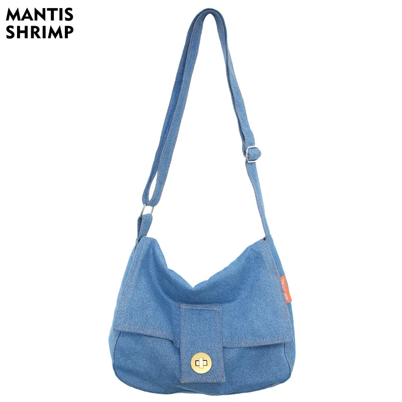 

Casual Bags for Women Denim Female Bag Designer Fashion Crossbody Bags High Quality Classic Messenger Shoulder Bags for Girls
