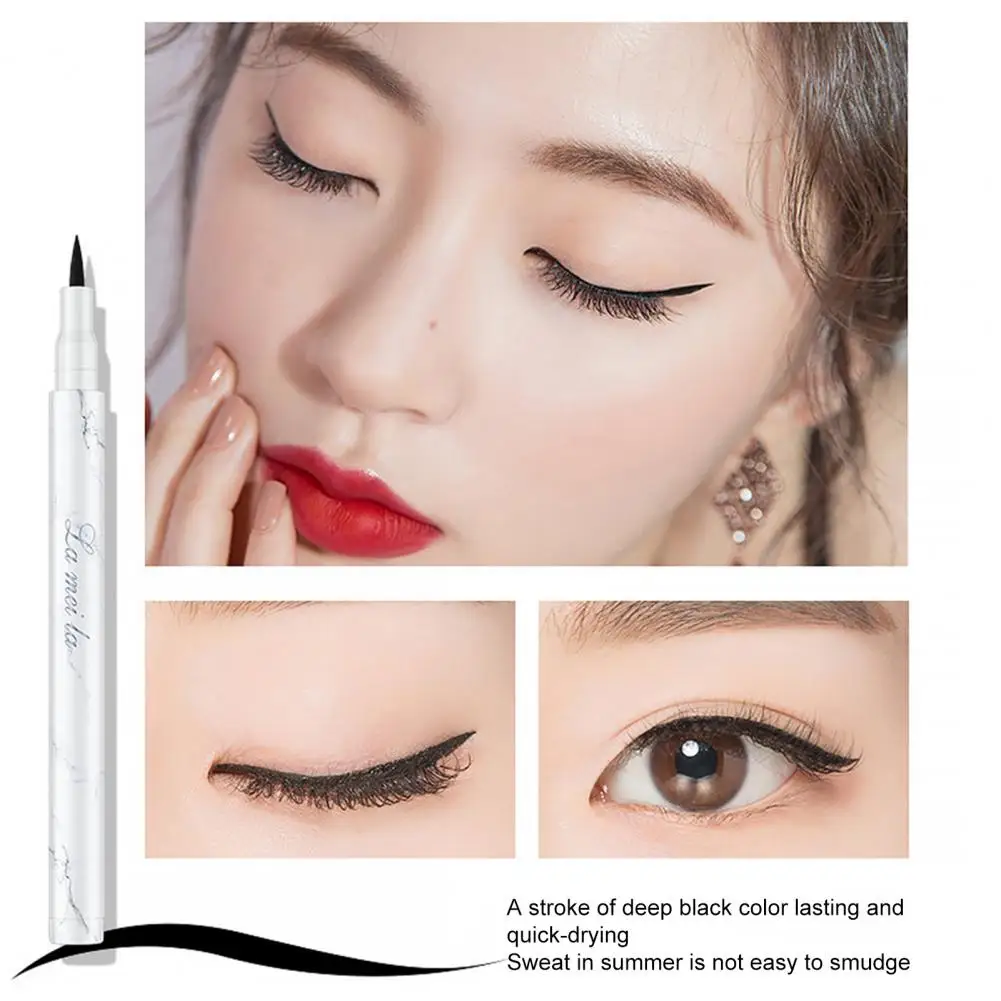 

3g Liquid Eyeliner Pen Thin Head Waterproof Lightweight Waterproof Slim Thin Eyeliner Make Up Tools