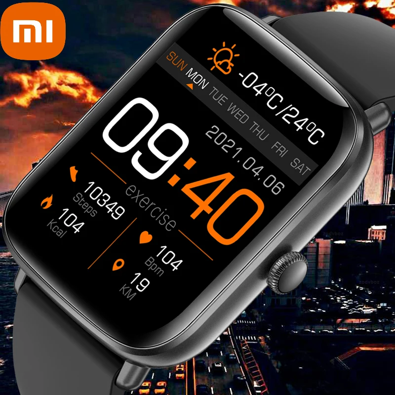 

XIAOMI Smart Watch Men and Women Sports Watch Blood Pressure Sleep Monitoring Fitness Tracker Android Ios Pedometer Smartwatch