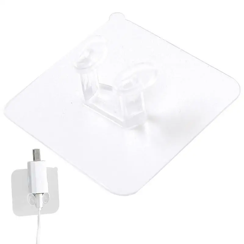 

Крючки для хранения вещей, прозрачные липкие бесшовные настенные крючки, вешалки без гвоздей с крючками, многоразовые канцелярские крючки ...