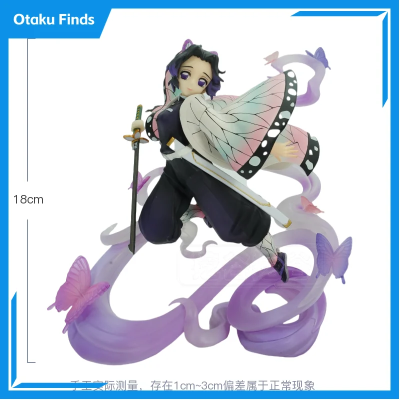 Фото В наличии: Серия Bandai Demon Slayer Figuarts ZERO, фигурка «Бабочка-ниндзя» (Insect Breath Butterfly), ручная работа. №2