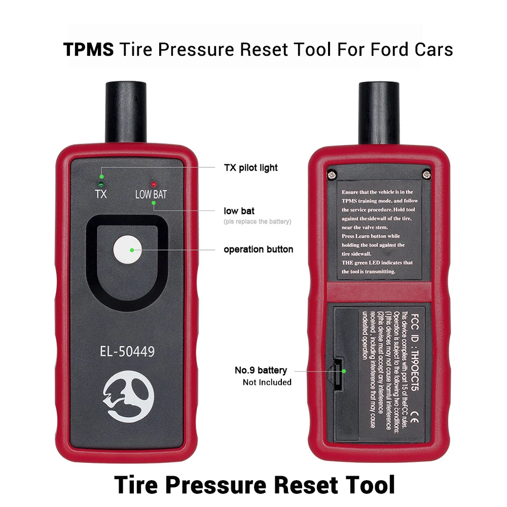 

EL50449 инструмент активации для Ford шины для автомобилей инструмент сброса давления