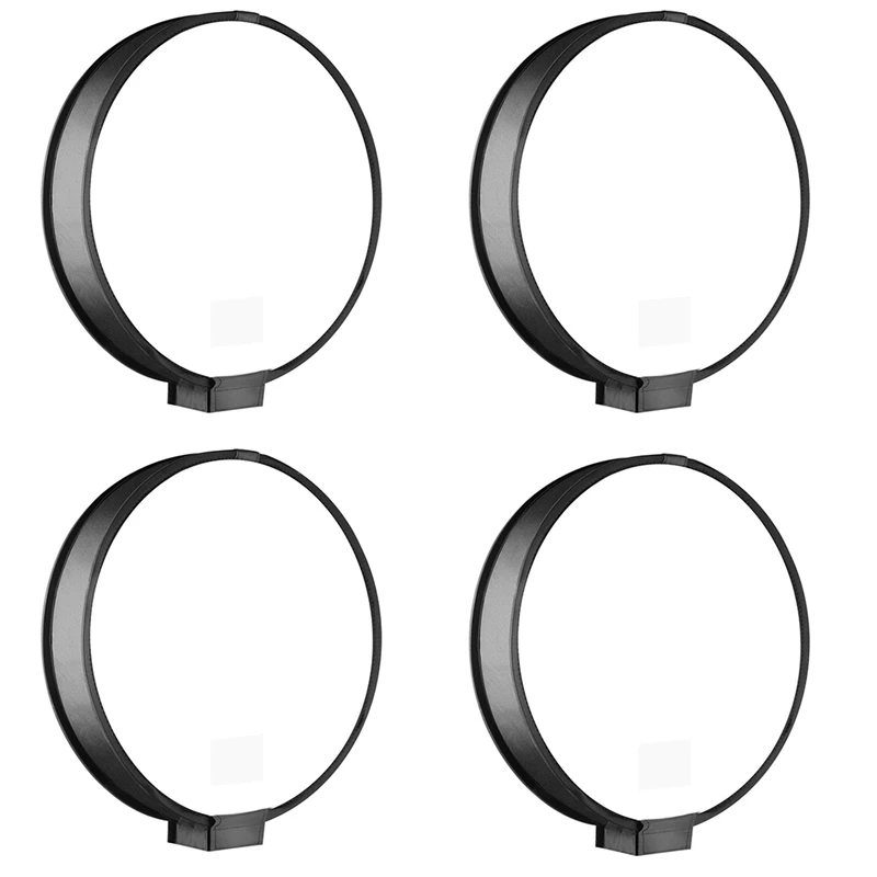 

4 шт. 40 см круглая Универсальная Портативная фотовспышка диффузор на верхней части софтбокс для камеры