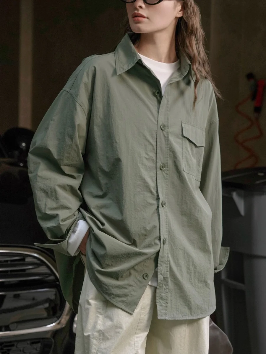 Manmans Green Mountain Sle рубашки для отдыха на открытом воздухе ранняя весна новая