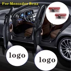 Автомобильная светодиодная подсветка двери Автомобильная эмблема логотипа приветственная лампа лазерный проектор лампа для Mercedes Benz AMG E класс W205 W176 W166 W212 W213