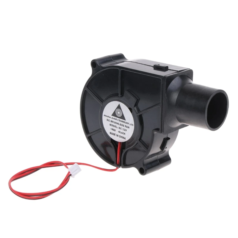 

DC12V 0.3A BBQ Blower Fan Smelting Metal Cooling Fans Portable for Green Egg Fan