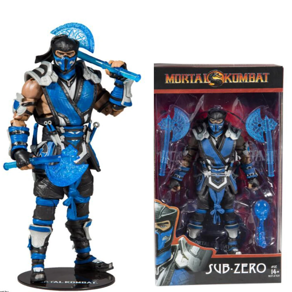 

[В наличии] оригинальная экшн-фигурка скорпиона Zero Kabal Mortal Kombat, 7 дюймов, Коллекционная модель Mcfarland, детская игрушка, подарок, бесплатная дост...